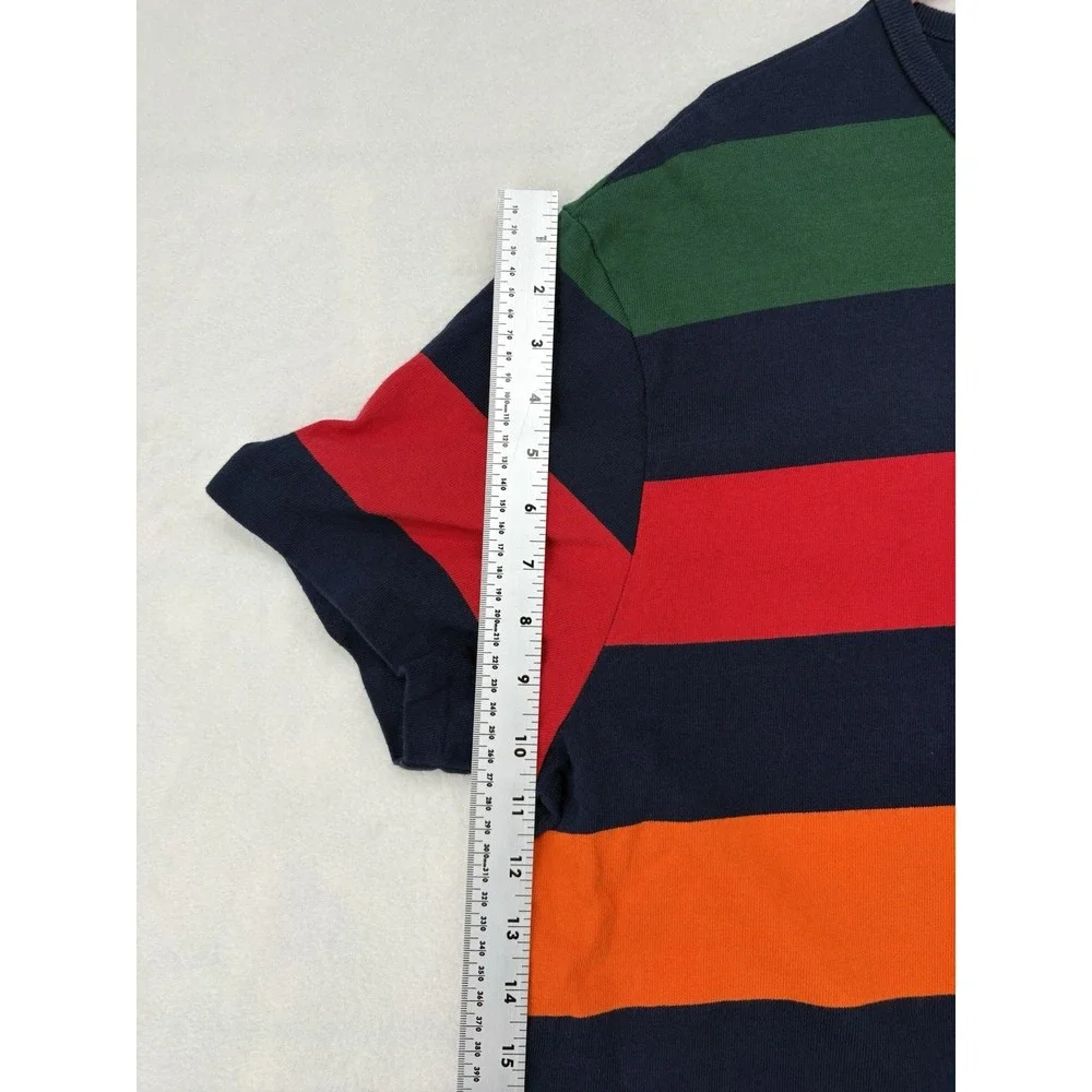 Polo Ralph Lauren Classic Fit Multicolored Striped Jersey Shirt Size XL